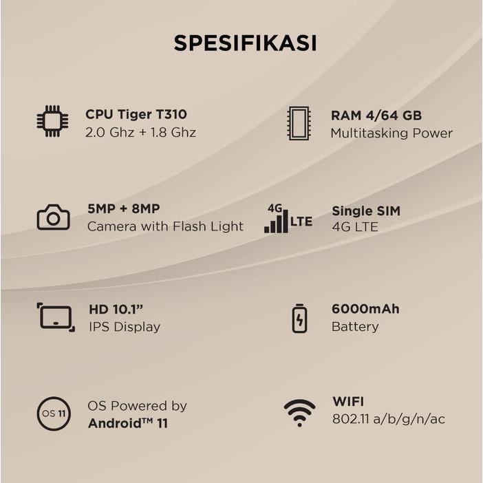 akseso- Advan Tablet Sketsa2 / Sketsa 2 10 Inch 4/64 Ram 4Gb Rom 64Gb Resmi