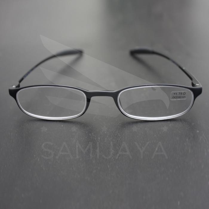 Kacamata Baca Plus Salvino Rg6037 +1.00 S/D+4.00 Plastik Lentur