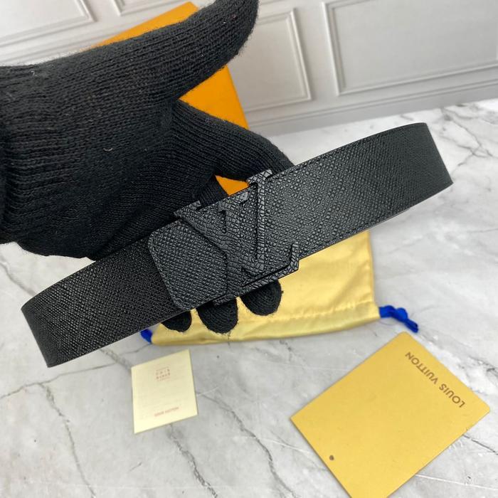 Yabanu_t - oko Men Belt Sabuk Ikat Pinggang Pria LV18 Black Taiga Mirror