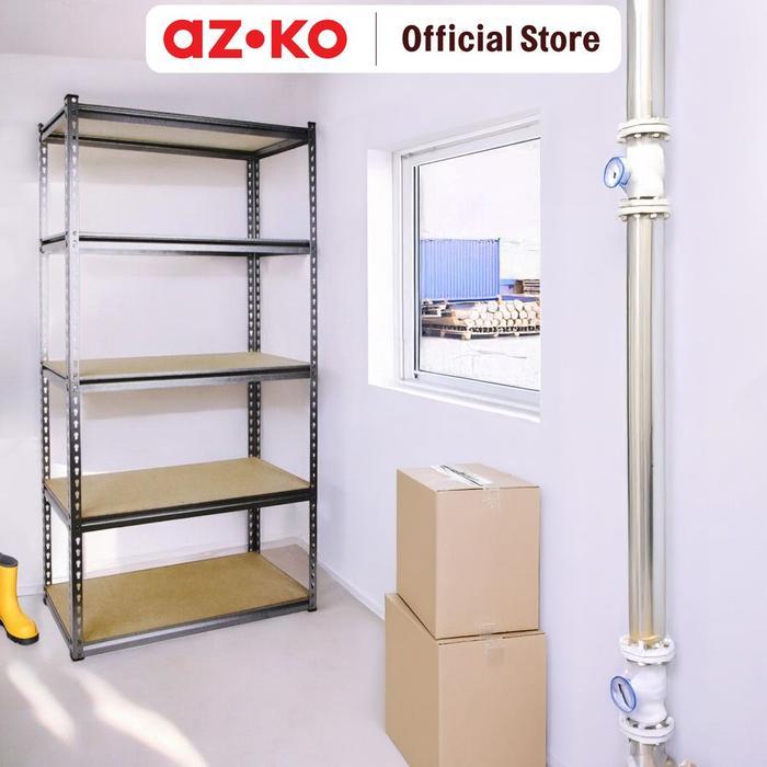 Tactix Rak Besi 5 Tingkat - Silver