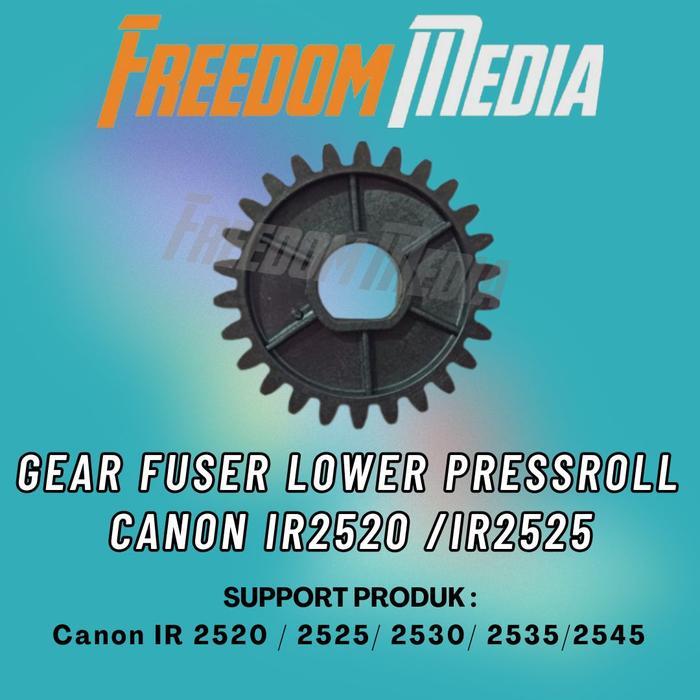 GEAR PRESSROLL GEAR FUSER LOWER -CANON IR 2520/ IR2520/ IR 2525 / IR2525 / IR 2530/ IR2530 / IR