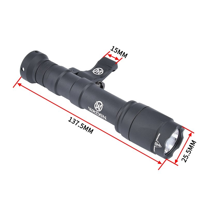 Airsoft M600 Tactical Flashlight Wadsn M640C M640 Scout Light