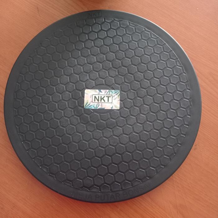 Meja putar trimmer bonsai 25 cm (meja putar tanaman bonsai