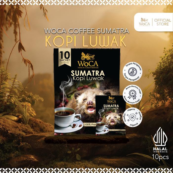 Badawali_lembah - WoCA Kopi Luwak Sumatra 1 Sachet - Premium Coffee