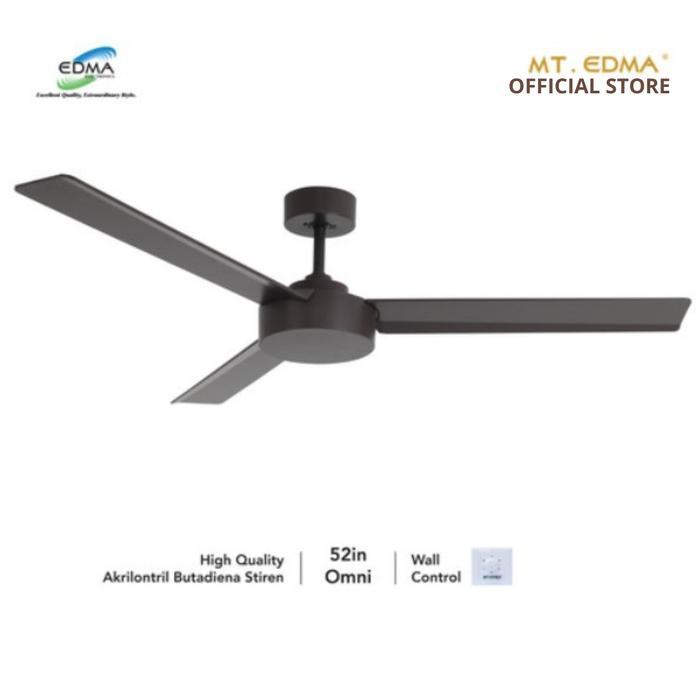 xeyt- Mt.Edma Omni 52" Kipas Angin Dekorasi - 3 Baling