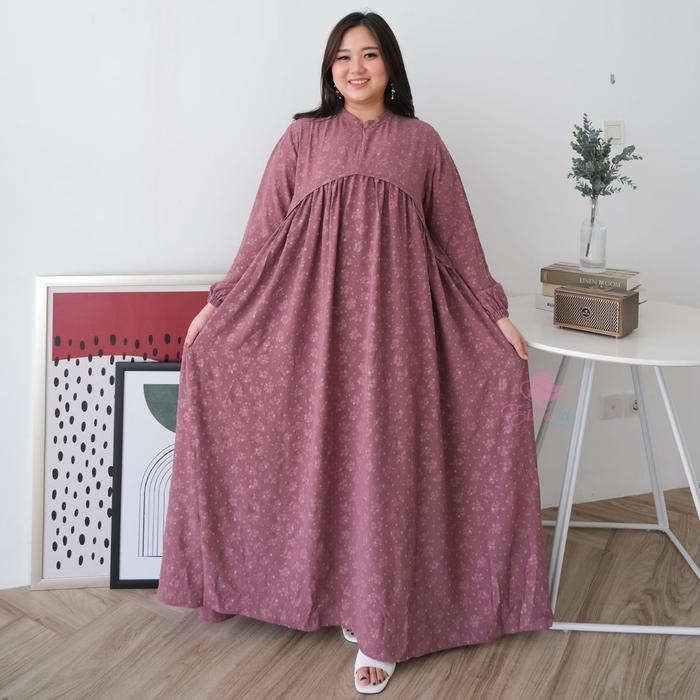 MUSLIFIX- Jumbo Gamis Siera Ld 120 130 140 Cm Dress Wanita Muslim