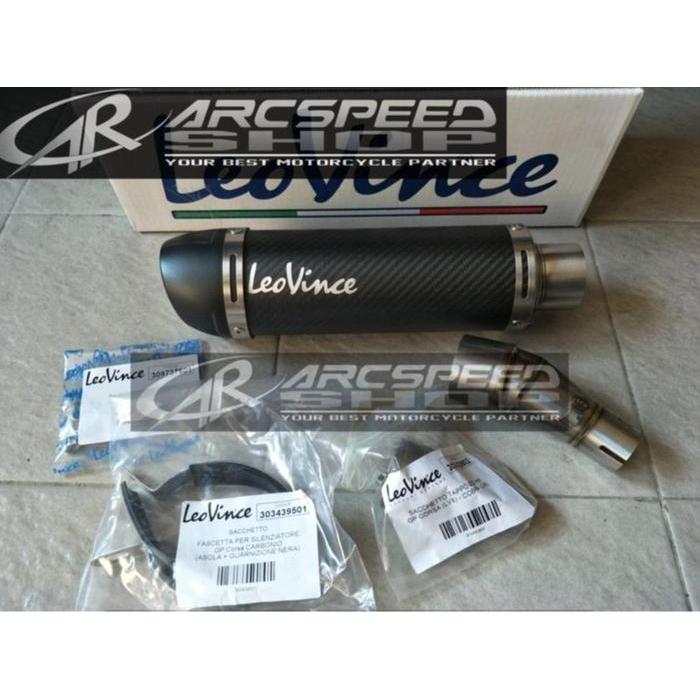 Knalpot Leovince Gp Corsa EVO Ninja 250fi / Z250 FULLSYSTEM