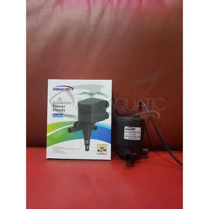 SAKKAI PRO SP-2500 AQUARIUM POWER HEAD POMPA AIR CELUP FILTER AQUARIUM