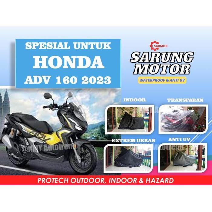 COVER SARUNG MOTOR HONDA ADV 160 2023 SERIES SELIMUT AKSESORIS SARUNG SEPEDA MOTOR INDOOR (TIDAK