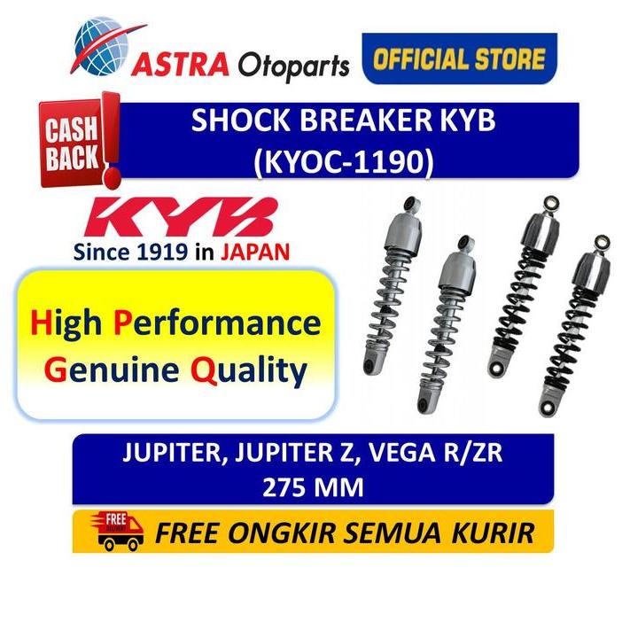 Shock Breaker Belakang Kyb Oc Jupiter Jupiter Z Vega R Vega Zr