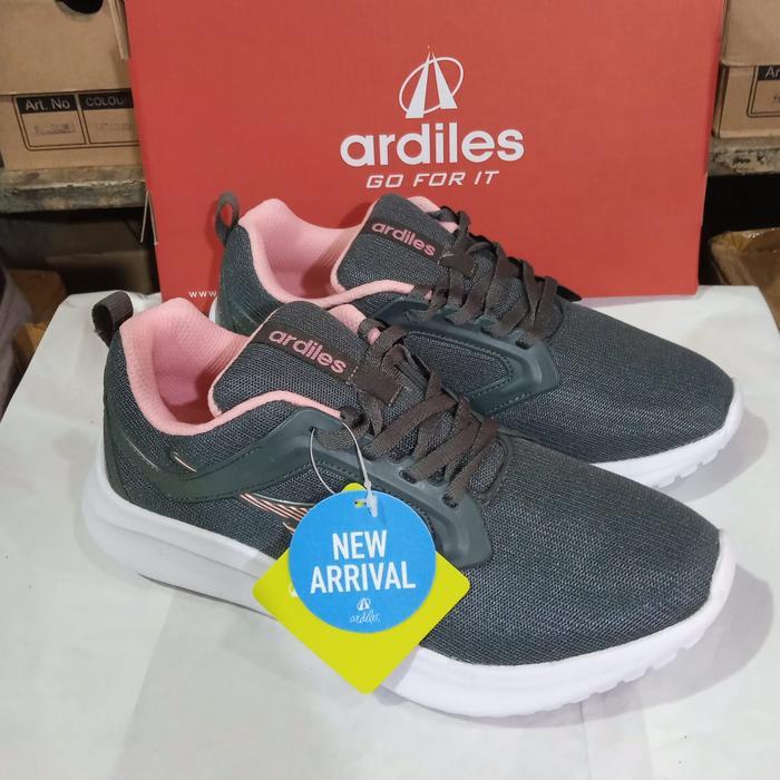 Sepatu Sneakers Wanita Ardiles Kigayo Original Abu Abu