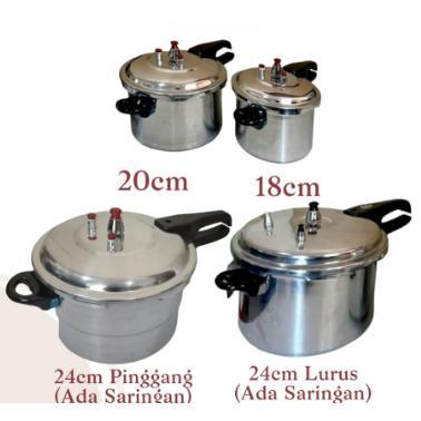 PRESTO NEW VIVA 24CM PANCI PELUNAK TULANG STAINLESS STEEL