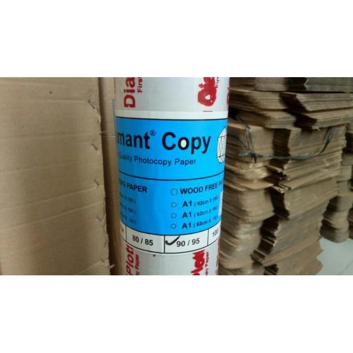 ptbtr- Kertas Kalkir A1 90/95Gr 50M Diamant