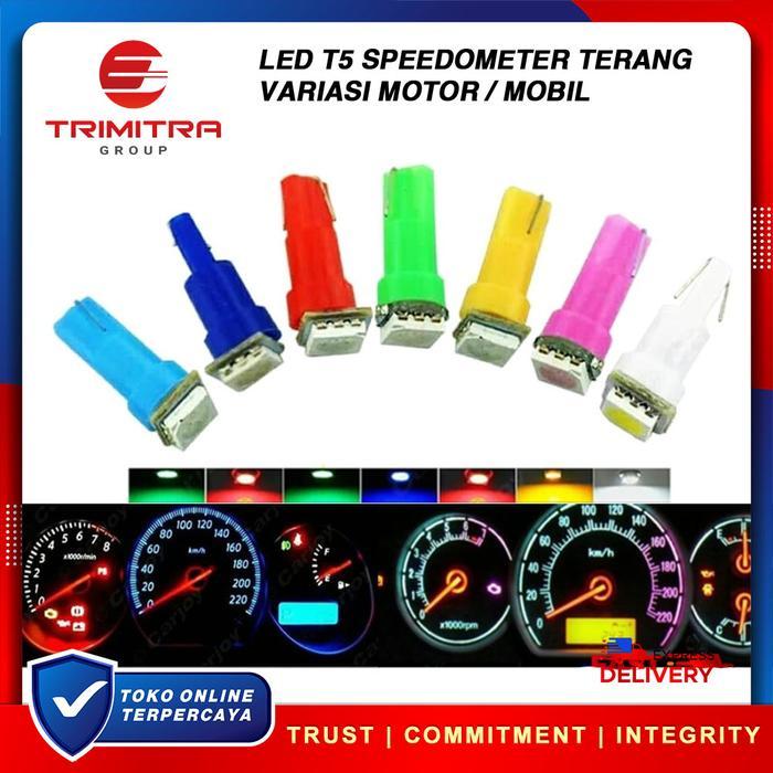 Lampu Led T5 Speedometer Spidometer Variasi Motor Terang Universal