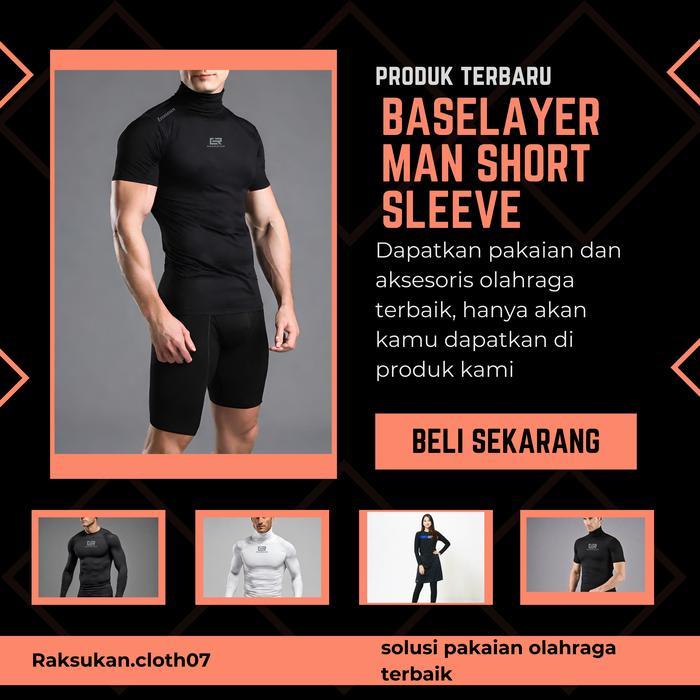 ourxx- Baju Manset Lengan Pendek Pria Raksukan / Manset Pria Pendek / Baju Manset Pria Lengan