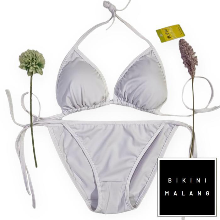 Premium Murah BIKINI TALI SAMPING WARNA POLOS SEKSI BIKINI PANTAI