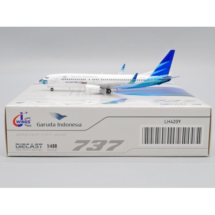 JC WINGS LH4209 1:400 GARUDA INDONESIA BOEING 737-800