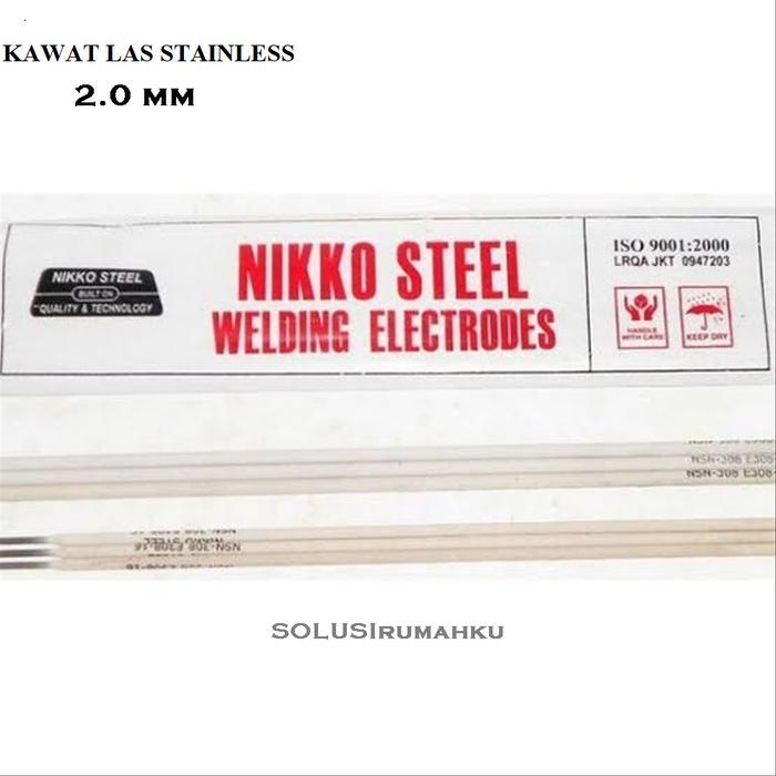 BALABALA- Per Kilo Kawat Las Stainless 2.0 Nikko Steel Nsn 308 Elektroda 2.0