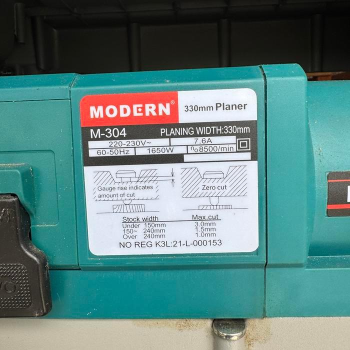 Mesin Planer Duduk Serut Ketam Sugu Pasah Kayu Modern M-304