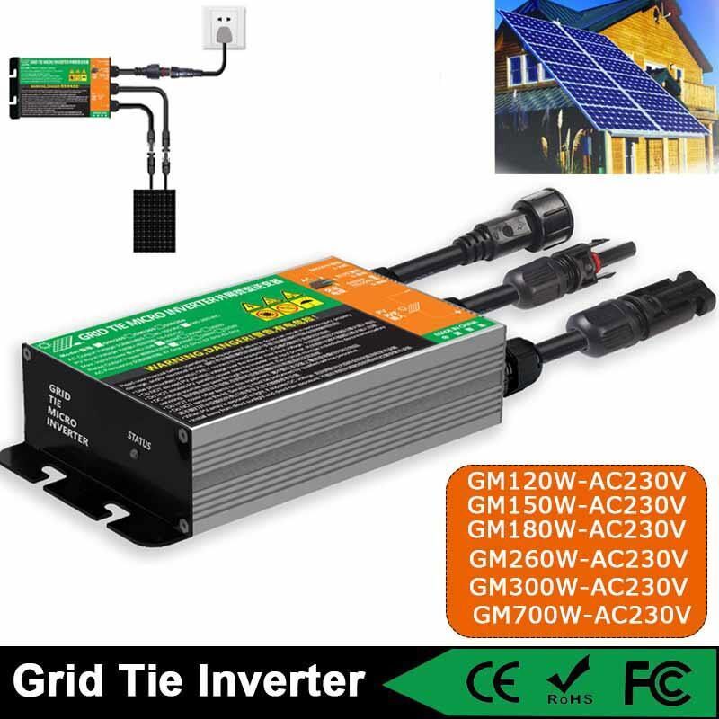 - Hot 500W 600W 700W Solar Grid Tie Micro Inverter For Mppt Home Solar Inverter On Grid System