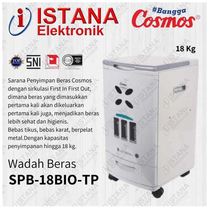 COSMOS WADAH/TEMPAT BERAS 18 KG SPB-18BIO-TP