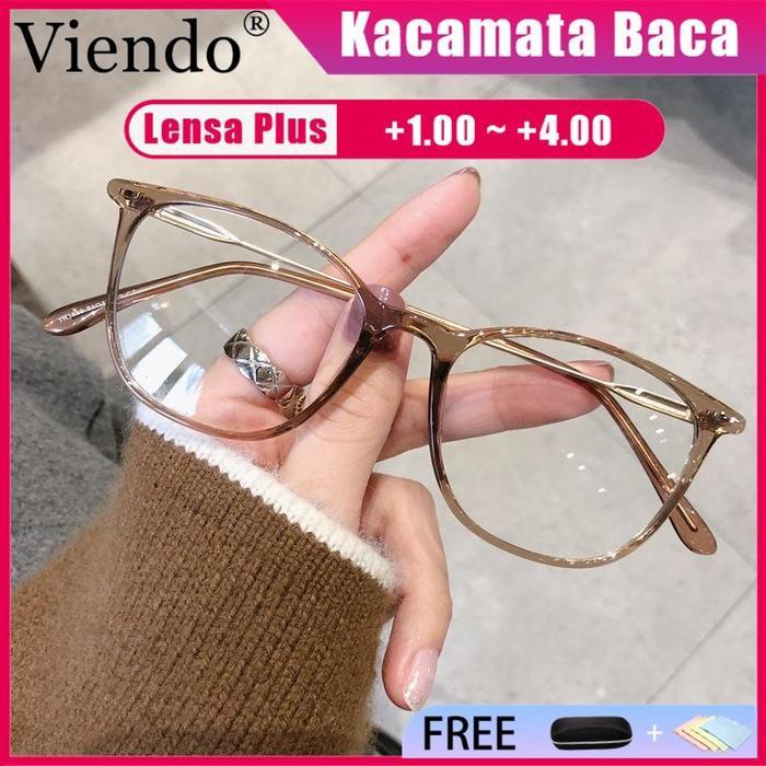 ASLI Viendo Kacamata Baca Anti Radiasi Blueray Plus Pria Cowok Wanita Terbaru Korea Fashion Fr