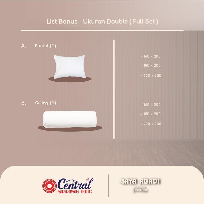 Springbed Central Aristocrate Queen Elizabeth - Central Springbed