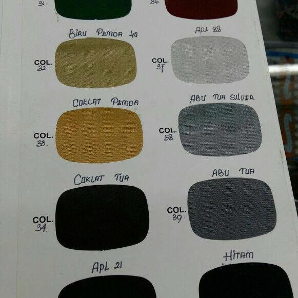 News kain habutai penutup stand booth pameran