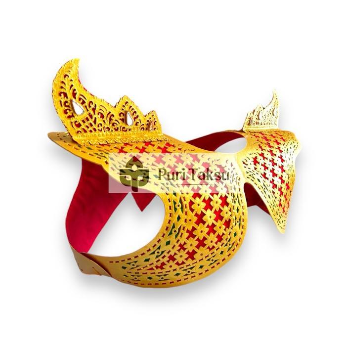 Simping Tari Bali Kreasi / Hiasan Leher Karnaval, Modifikasi & Pengantin Bahan Kulit