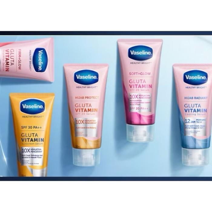 Vaseline Body Serum Gluta Vitamin 180Ml - Body Serum Vaseline