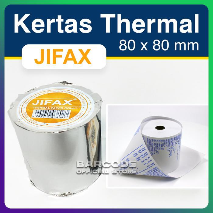 One.Year..... Kertas Printer Thermal Ukuran 80X80 Mm - 80Mm - 80X80Mm Otani ( Biru )