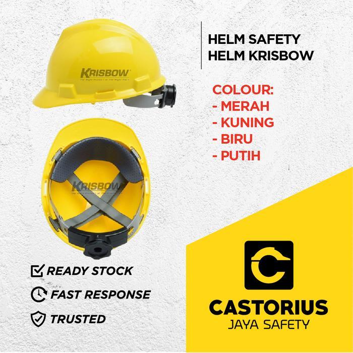HELM SAFETY HELM PROYEK HELM KRISBOW HELM PROYEK KRISBOW ORIGINAL