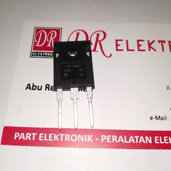 News TR mosfet fet asli ori original IRFP460 IRF 460 IRFP 460 IRF P460 asli