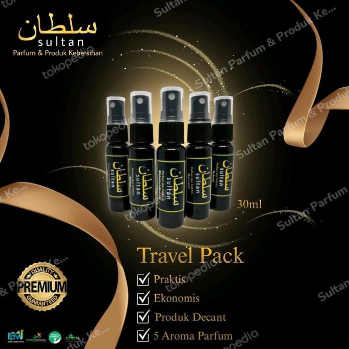 COUS- Sample Paket 5 Botol Variant Sultan Parfum 30Ml