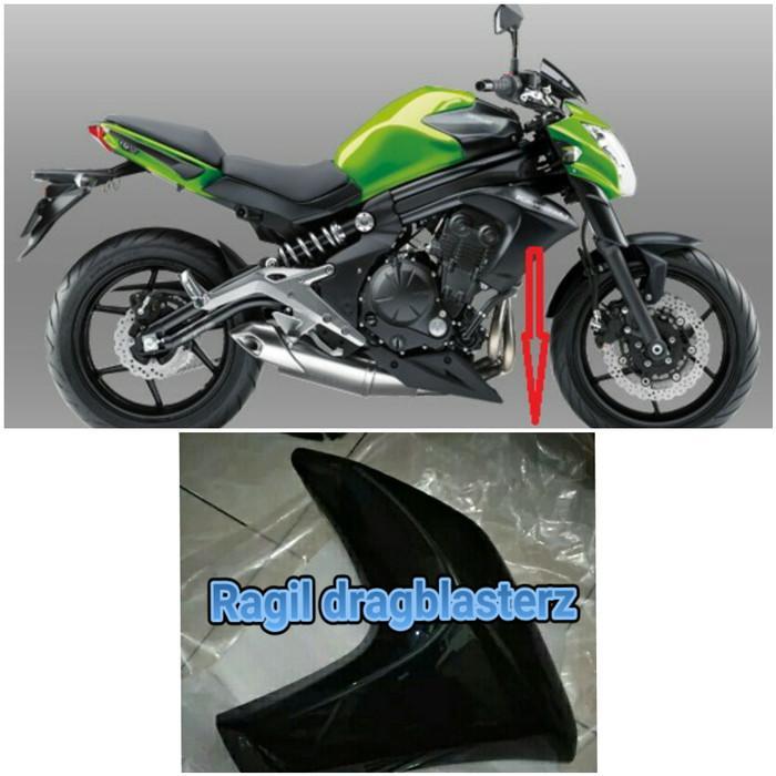 Shroud Samping Tangki Er6N Hitam Kanan Original