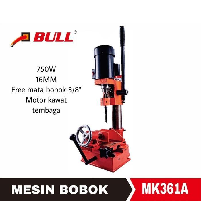 Mesin bor bobok/chisel/tebok/pahat kayu BULL MK361A - Mesin bor bobok/chisel/tebok/pahat kayu BULL M