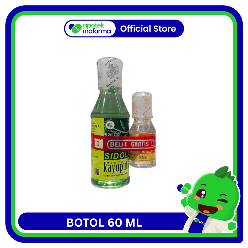 SIDOLA MINYAK KAYU PUTIH Sidola BOTOL 60ML