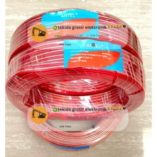 Kabel Speaker 2X30 2 X 30 40 Meter 40M 40Meter 50 Yard Antel 40 Meter Siap Kirim