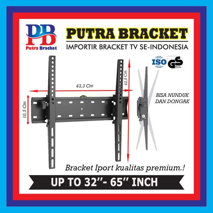 Promo Bracket Tv/Braket Tv/Breket Tv/Brikit Tv 32 43 50 55 60 65 Inch