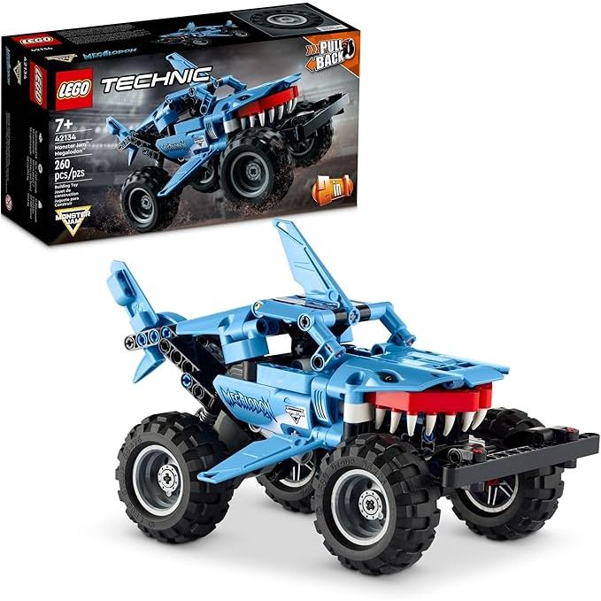 LEGO Technic Monster Jam Megalodon Building Set,