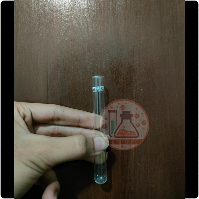 TABUNG REAKSI DIAMETER 12MM75MM - TESTUBE 12 MM 7,5CM - 5ML PYREX