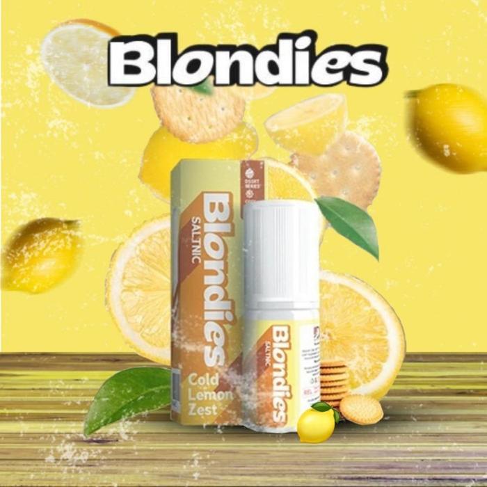 BLONDIES COLD LEMON ZEST SALT NIC DESSERT SERIES 30ML 30MG