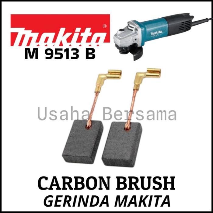 MAKITA BROSTEL GERINDA MAKITA M9513B / CARBON BRUSH GRINDA GERINDA MAKITA M9513B COAL KUL BOSTEL CB