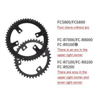 RIRO DOUBEL CHAINRING BCD 110MM 4 BOLT FOR SHIMANO CHAIN RING BCD 110 MM SEPEDA ROADBIKE