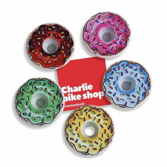 Full Color Top Cap Kustom Caps Made in USA - Icing Donuts