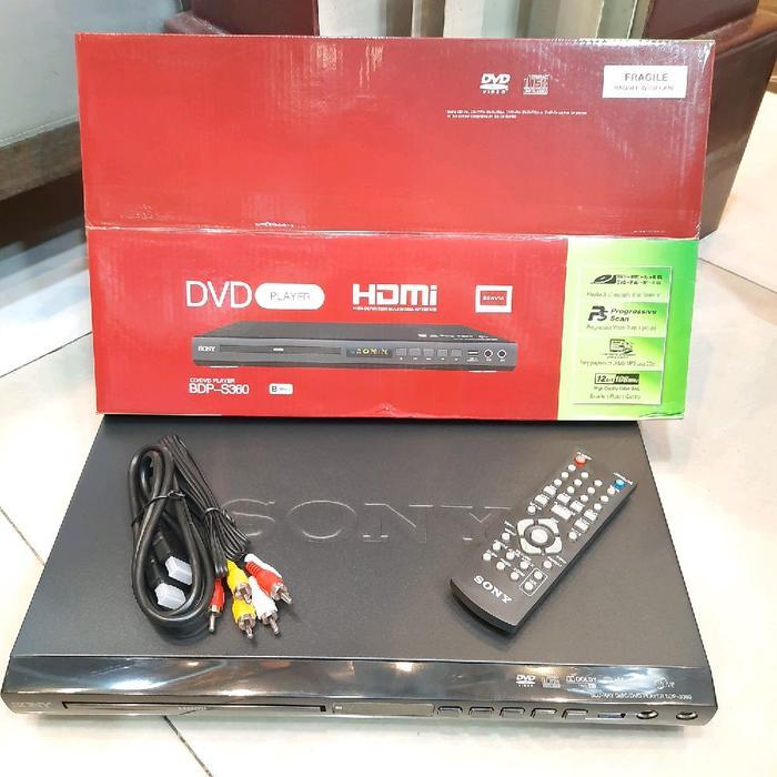 Dvd Player Sony Bdp-S360 / Player Dvd, Vcd, Cd, Usb Mp3,Mp4