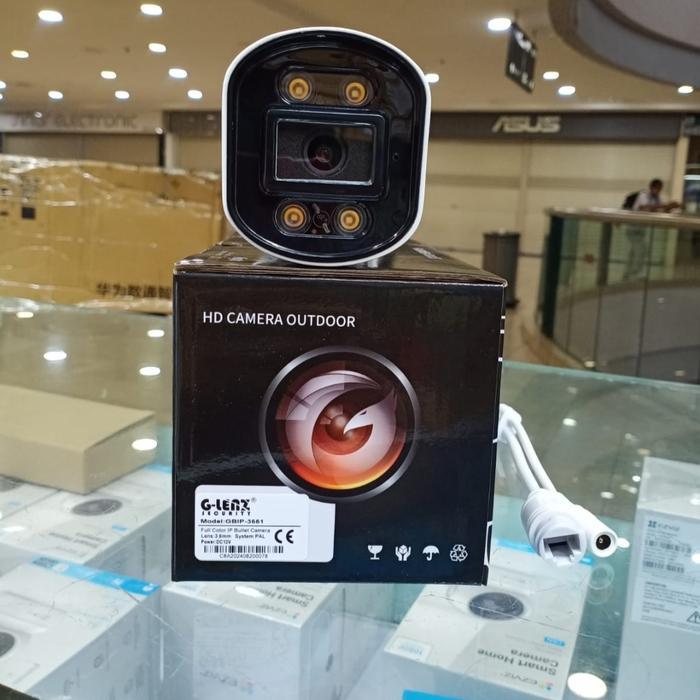 Ip Camera Outdoor 4Mp Full Color Ip Cam Glenz Poe, Ipcam