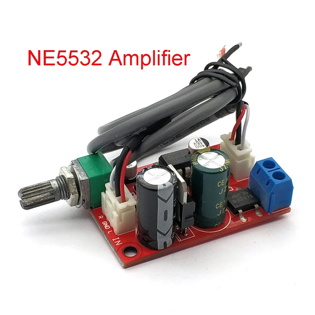Ne5532 Audio Op Amp Moving Coil Microphone Pream Pre-Amplifier Pre-Amp Magnetic Head Phono Amplifier