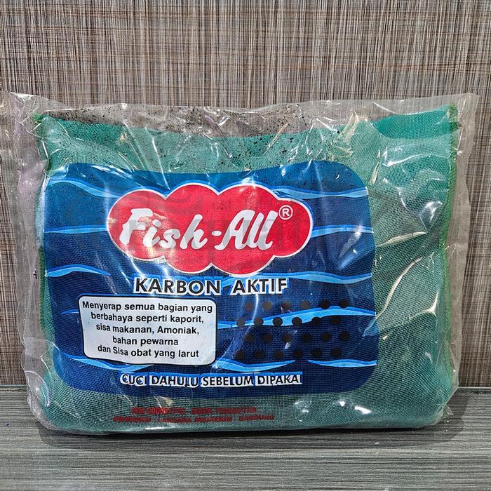 FISH-ALL KARBON AKTIF 1KG ARANG AKTIF MEDIA FILTER AQUARIUM