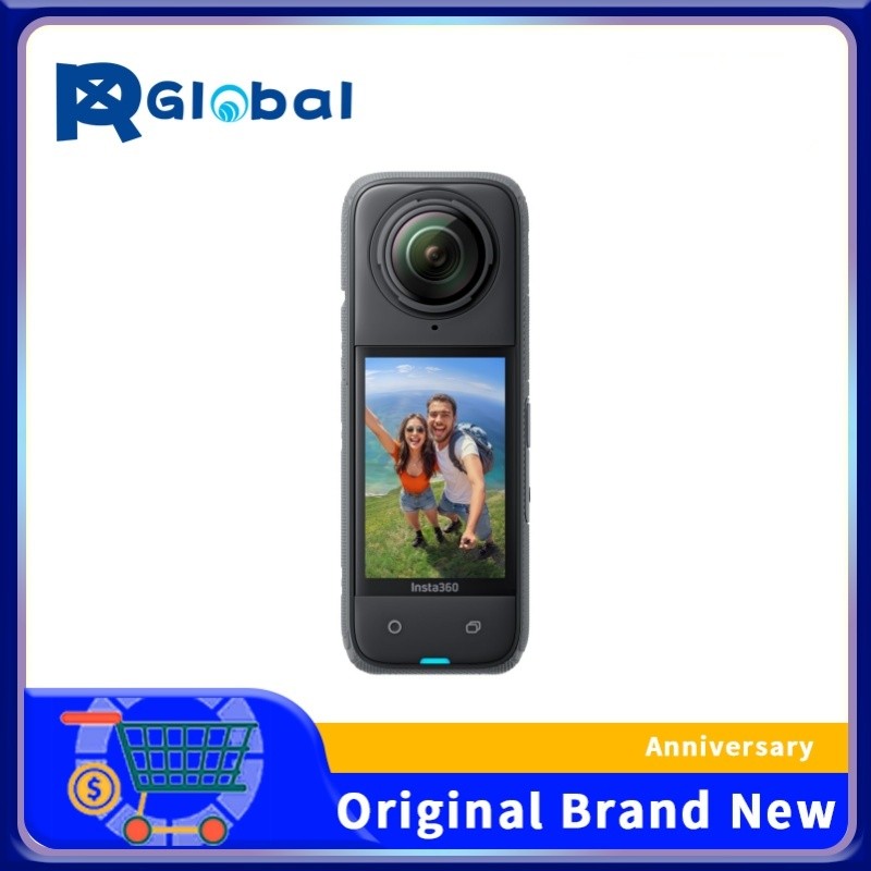Insta360 X4 Action Camera,8K 360, 4K Wide-Angle Video, 135 Minutes Battery Life, Ai Editing,